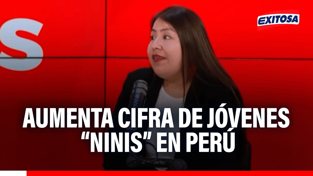 🔴🔵 Hellen Tipian advierte aumento de jóvenes que no estudian ni trabajan