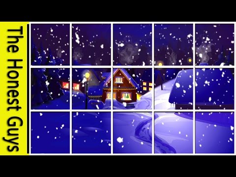 WINTER WINDOW SNOW SCENE (4K) Living Wallpaper with Ambient Fireplace Sounds