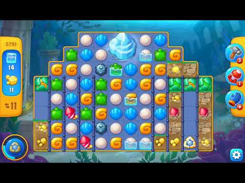 Fishdom 2021 - Level 5791   #playrix #fishdom #gaming