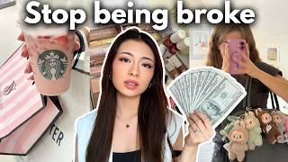 How to stop being BROKE as a teen