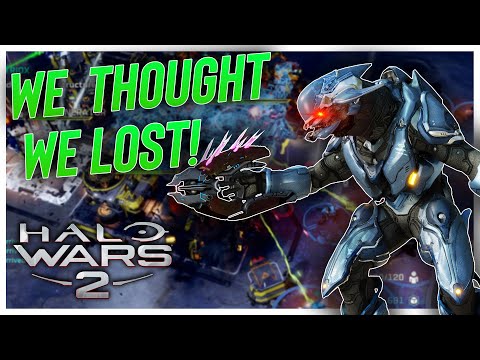 we thought we LOST this game in Halo Wars 2!