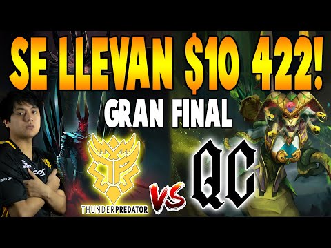 THUNDER vs QUINCY CREW [BO5] - GRAN FINAL 🏆 "Se Llevan $10 422" - OGA Dota PIT Season 2 DOTA 2