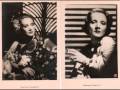 Marlene Dietrich "No Love, No Nothing" 1952 Postcards 2/3 Cartes postales 2/3