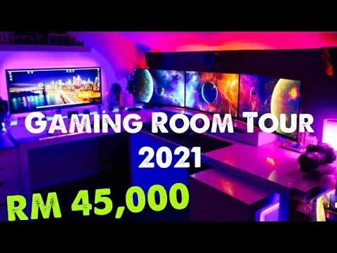 RM 45,000 Gaming Room Tour 2021