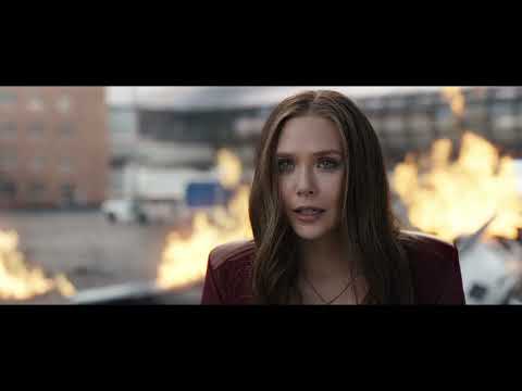 Wanda and Hawkeye Vs Iron Man || Captain America Civil War (2016) || Movie Clip || [1080p]