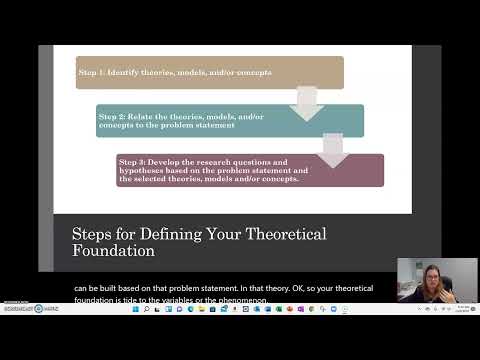 Identifying Your Theoretical Foundations