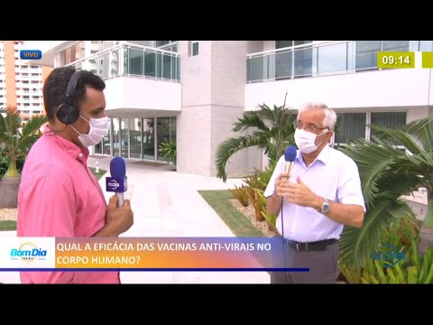 Qual a eficácia das vacinas anti-virais no corpo humano? 15 04 2021