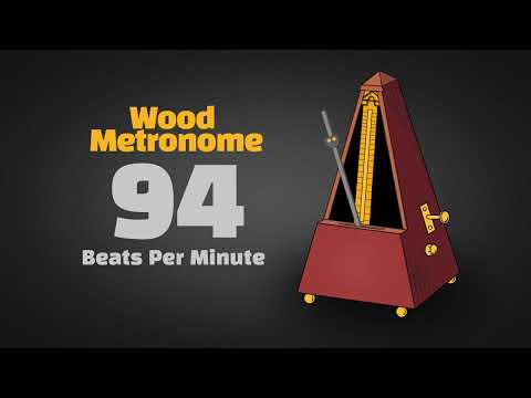 94 BPM Wood Metronome [30 Minuts]