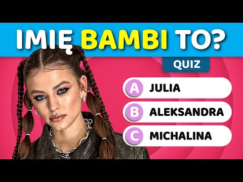 Wielki Quiz o Bambi 2025! Sprawdź swoją wiedzę! 50 pytań i 5 sekund na odpowiedź!