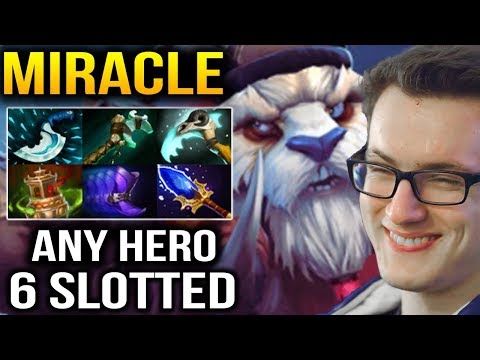 Miracle- Tusk Roaming Still 6 Slotted with 31 Assists Dota 2