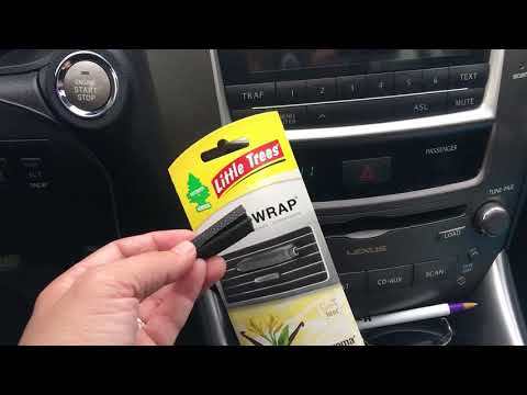 Little Trees Vent wrap deodorizer.