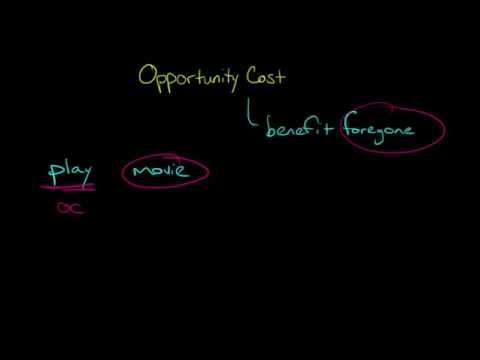 Opportunity Cost