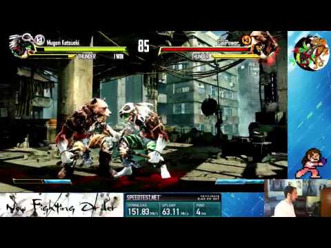 KI Sets: NFO Mugen Vs CaliPower(Alex Valle) Part 1