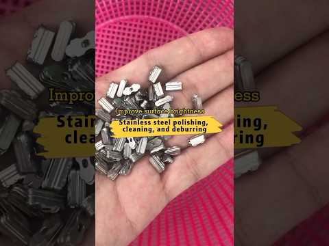 Deburring and Polishing of Precision Stainless Steel Mechanical and Electronic Equipment Parts
