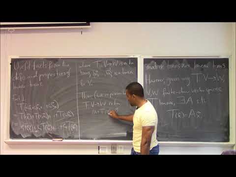 Math 346 Lecture 14 - General Linear Transformations