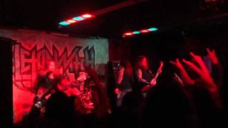 Skeletonwitch - "Choke Upon Betrayal" and "Within My Blood" (Live in San Diego 12-6-11)