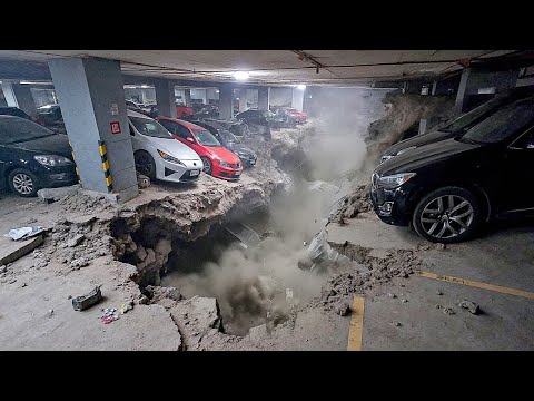 75 Most Unbelievable Earthquakes Caught on Camera | Best of 2025