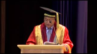 Dr. V K Saraswat delivers the Convocation Address at Jain University's 4th Annual Convocation