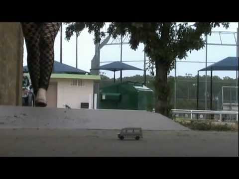 Toy car crush walk