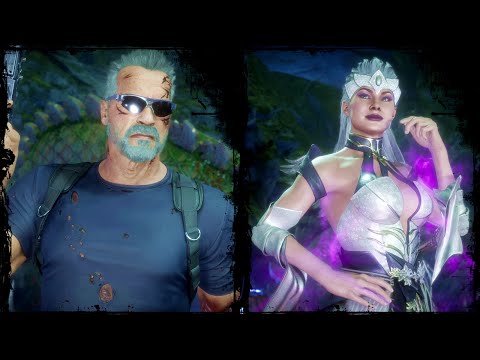 The Terminator v Sindel - Dialogues - Mortal Kombat 11