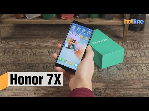 Обзор Honor 7X (64Gb, blue)