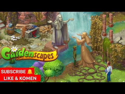 GARDENSCAPES STORY : ELVEN PARK DAY 1 PART 1