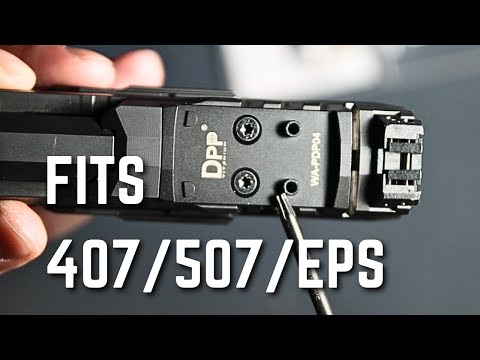 How to Install K footprint optic on Walther PDP 1.0 [Fits 407K/507K/EPS]