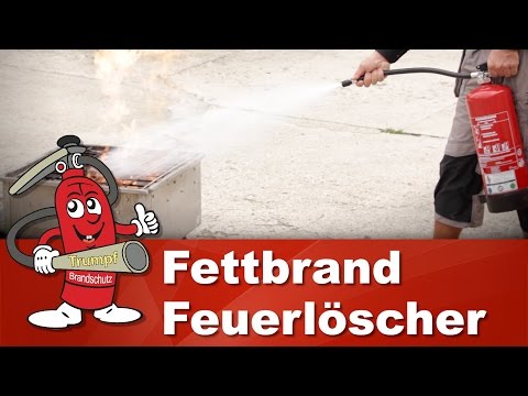 Fettbrandlöscher, Fettlöscher, Fettfeuerlöscher, Fettbrand löschen - Vorteile & Anleitung