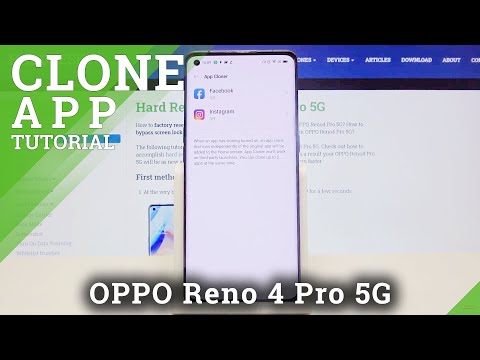 How to Clone Social Apps – Duplicate Apps on OPPO Reno 4 Pro 5G