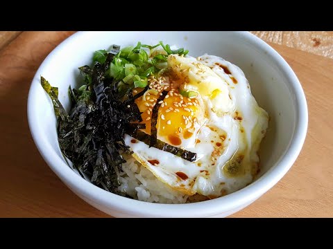 Soy Sauce Egg Rice Bowl at 3 Effort Levels | 1 min, 5...