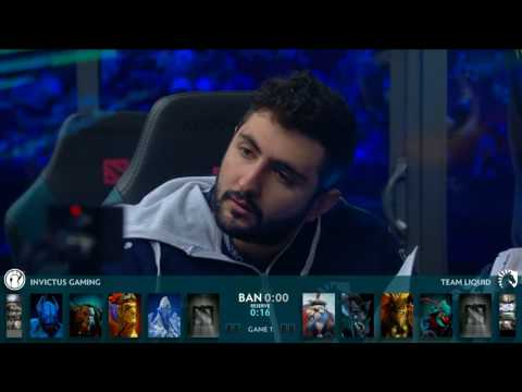 Team Liquid vs Invictus Gaming Game 1 | DOTA 2 The International 7 (TI7) 2017 UB Quarterfinals