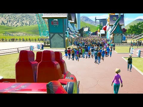 30,000 People Attempted to Stop a Roller Coaster - Planet Coaster