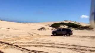 Jeep grand Cherokee 4WD at swan lake sand dunes