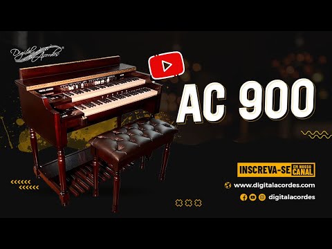 ÓRGÃO AC 900 - DIGITAL ACORDES