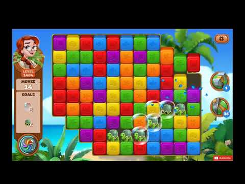 Lost Island Blast Adventure Level 1484 NO BOOSTERS - A S GAMING ✔