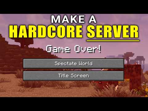 Ultimate Guide: Creating the Best Hardcore Minecraft Server!