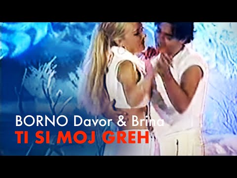 BORNO Davor & BRINA  - Ti si moj greh -  (Cro-Slo duet) live TV show