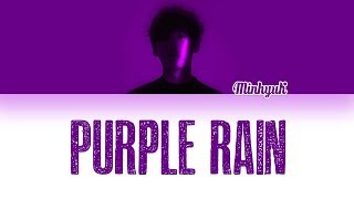 LEE MINHYUK (이민혁) (BTOB) - PURPLE RAIN (FEAT. CHEEZE) Lyrics (ENG/ROM/HAN)