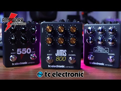 TC goes HEAVY!!! TC Electronic Ampworx Hi-Gain Series Guitar Pedals