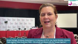 PD Dr. med. Rachel Würstlein: Triple negativer früher Brustkrebs (TNBC) – Wie schnell nach Biops...