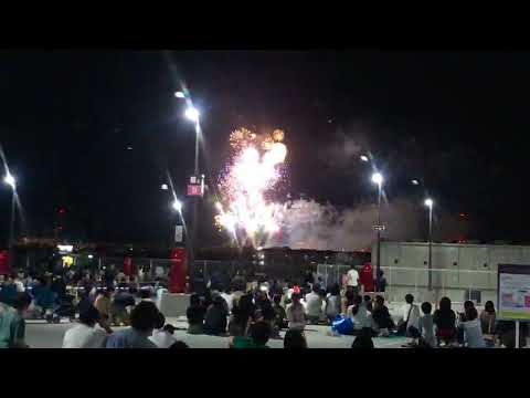 Fuegos artificiales del Festival de Verano Ciudadano de Kasugai 2022 desde Eas Kasugai