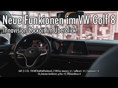 VW Golf 8 2020 | Innovision Cockpit | Alle Funktionen | Sprachbedienung | Schmidtmotorsport