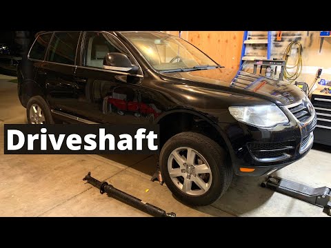 How to Replace a VW Touareg Driveshaft!