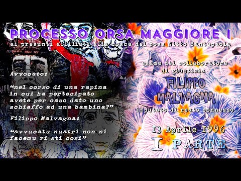 Filippo Malvagna 13 apr 1996 - Processo Orsa Maggiore I - Prima Parte