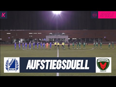 Hitzige Partie im Berliner Verfolgerduell  | SV Empor Berlin - Füchse Berlin (Berlin-Liga)