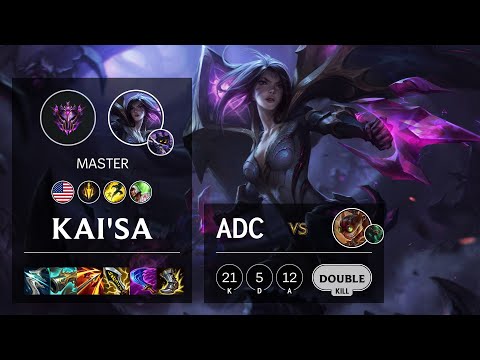 Kai'Sa ADC vs Ziggs - NA Master Patch 11.24b