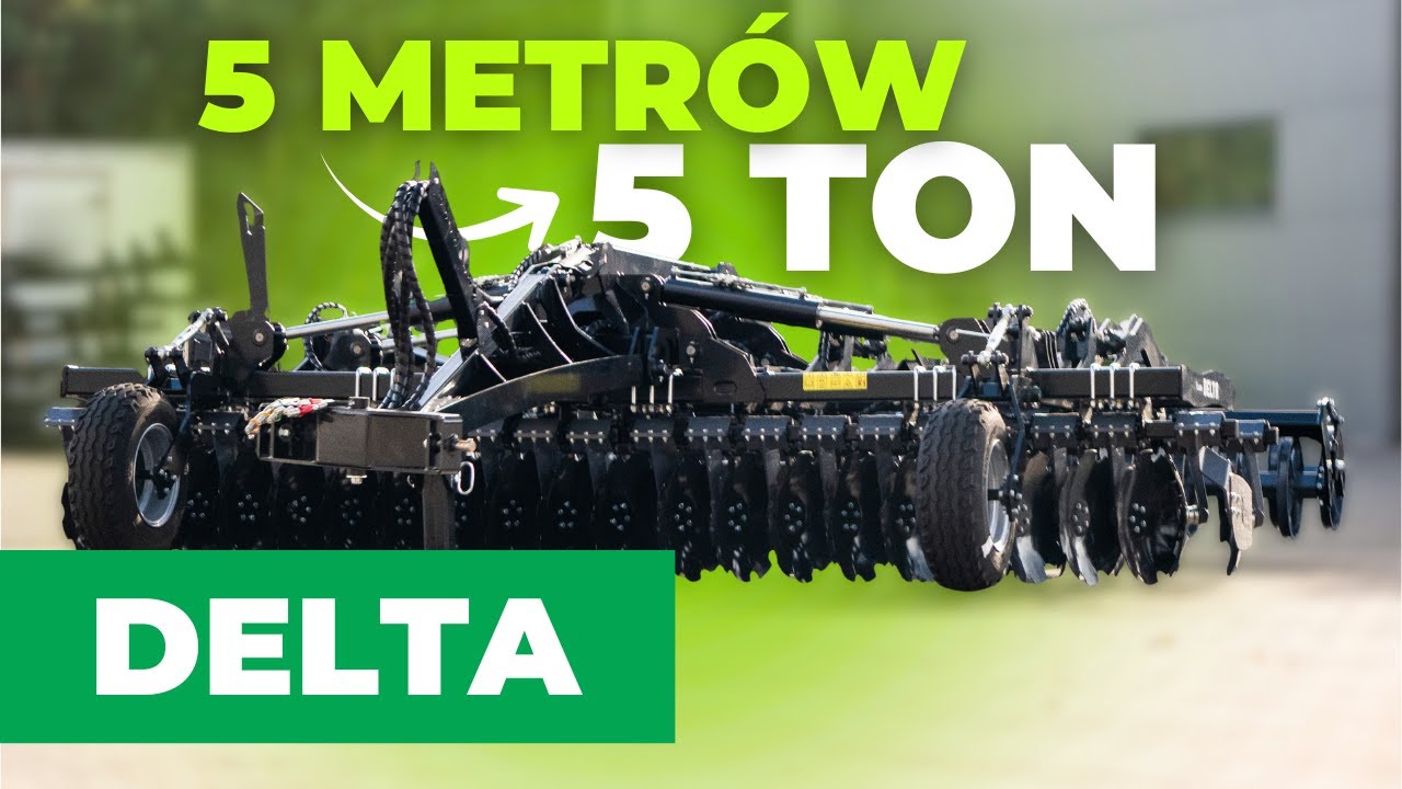 AMJ AGRO ATOS DELTA 5 méteres rövidtárcsa