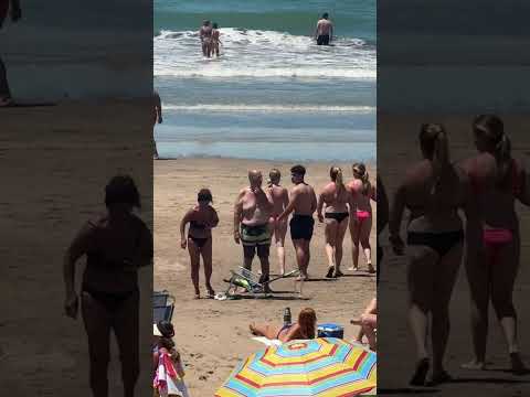 🇦🇷 BEAUTIFUL BEACH, Villa Gesell, Argentina #shorts