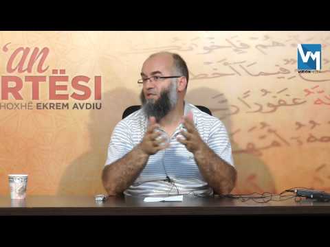 Meditimi i ajeteve që përmbajnë disa nocione (kuptime) - Hoxhë Ekrem Avdiu