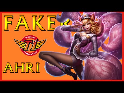 SKT T1 Faker - Ahri Mid vs Katarina - Korean Challenger Ranked League of Legends 2014